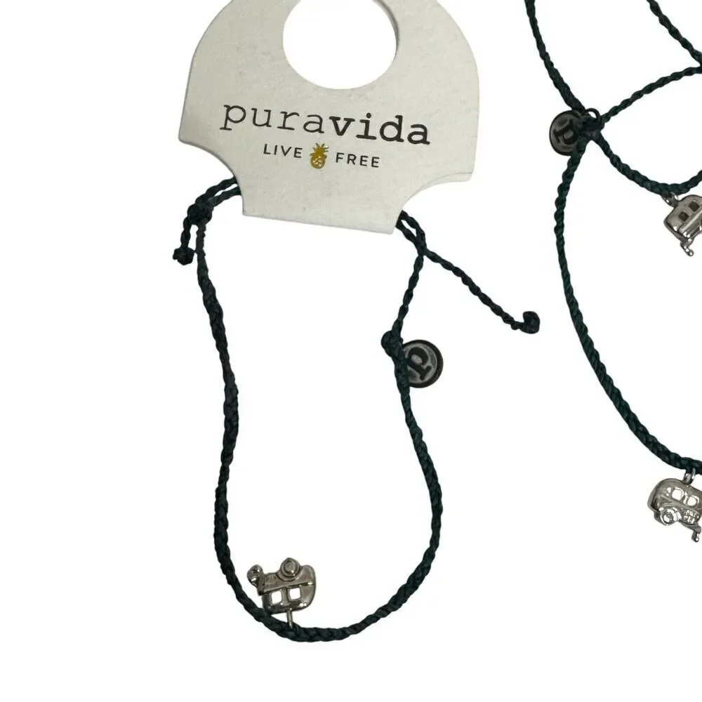 Pure Vida On The Road Camper Bracelet Lot of 5 Girls Trip Family Reunion - Picture 4 of 4